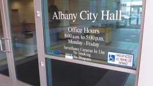 If City Hall were a business, would this count as a sign?