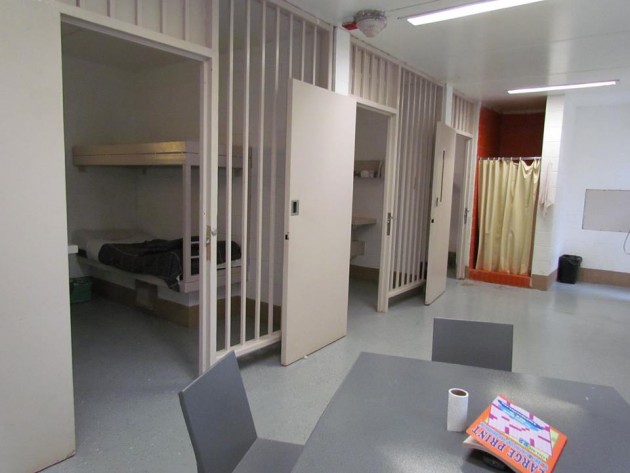 Benton County posted this view of the inside of the jail on Facebook.
